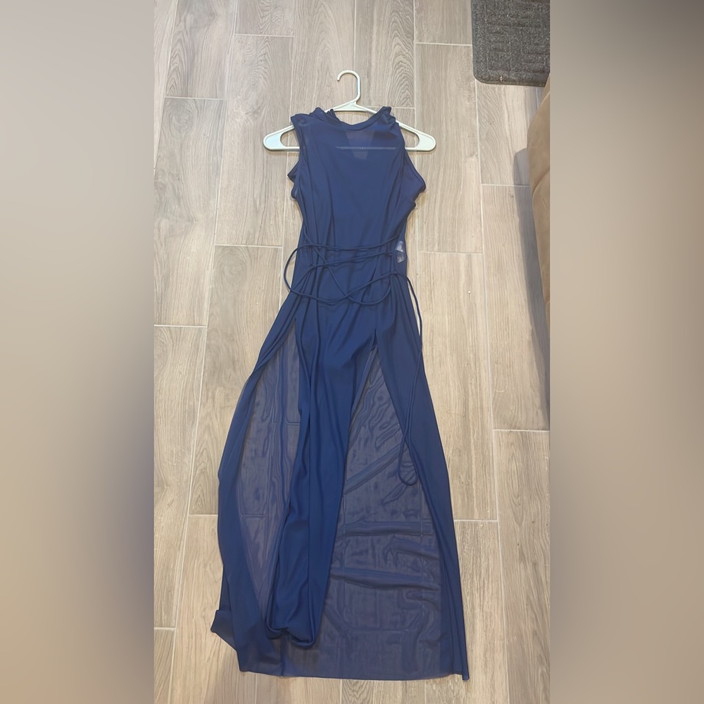 Blue Lyrical Dance Costume - image 1